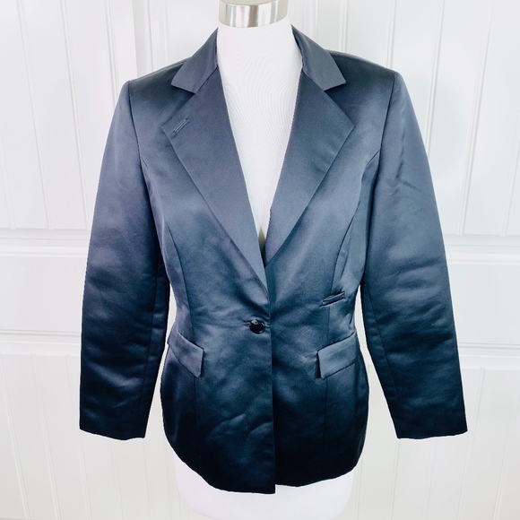 satin evening jacket
